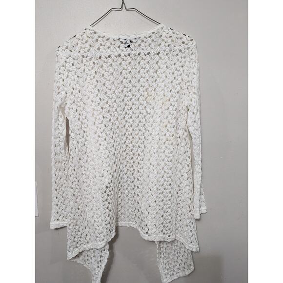 Women's Forever 21 lacey swing cardigan size S - Picture 2 of 4